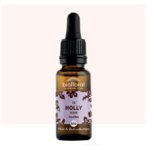 Fleur de Bach n°15 Holly, Houx - Bio Demeter