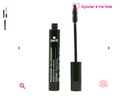 Avril mascara bio